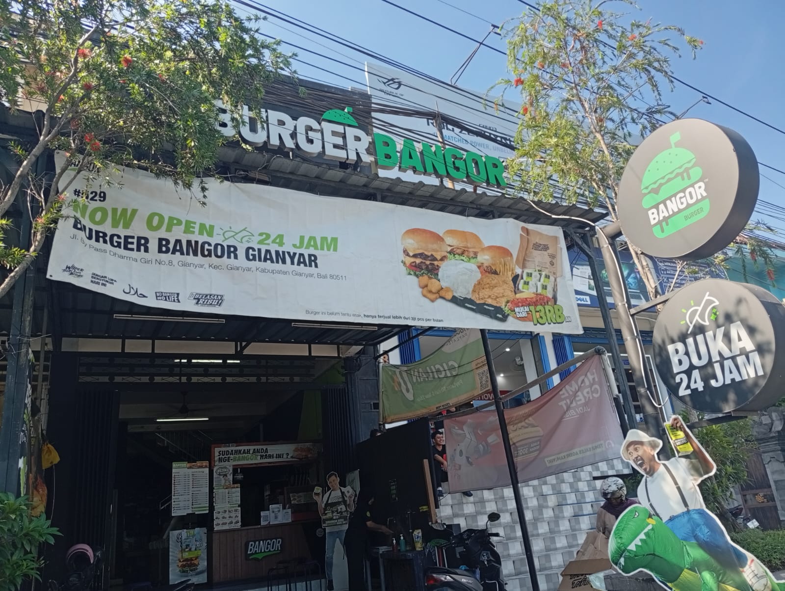 Outlet Burger Bangor di Bali Siap Sajikan Burger Lokal Premium